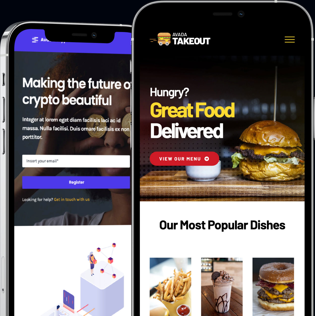 phone mockup binte | dijital ajans Anasayfa Binte | Dijital Ajans newsletter mockup